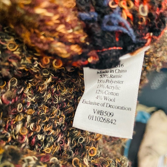 COLDWATER CREEK Multi pattern cardigan sweater - Picture 9 of 9